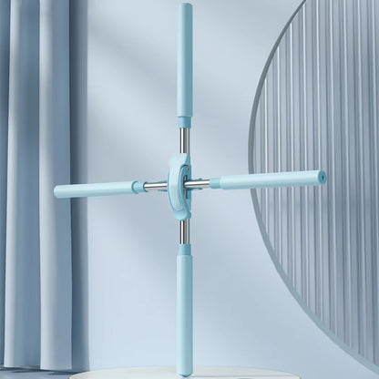 Yoga Hunchback Corrector Adjustable Stainless Steel Body Stick Cross Open Back Standing Training Stick Gym Home Sports Equipment